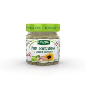 Pasta ze słonecznika z czosnkiem niedźwiedzim 180g HELCOM