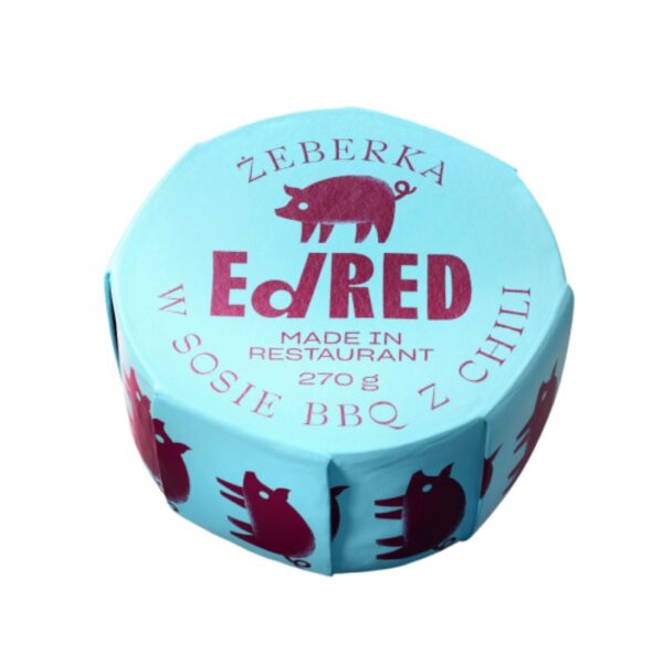 Żeberka w sosie BBQ z chili  270g ED RED ORIGINALS