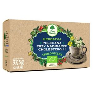Herbatka Polecana przy nadmiarze cholesterolu BIO 25x1,5g DARY NATURY