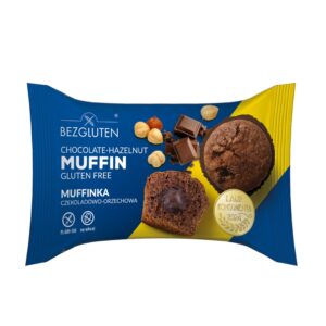 Muffinka czekoladowo - orzechowa bezglutenowa 60g BEZGLUTEN