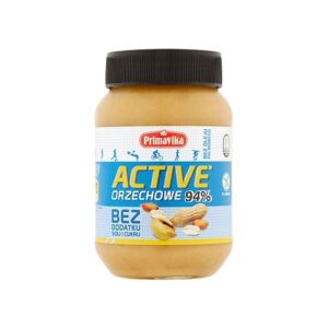 Pasta orzechowa ACTIVE bez soli i cukru 470g  PRIMAVIKA