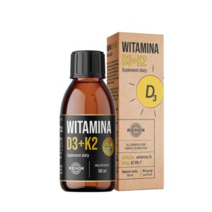 Witamina D3+K2  150ml RED-OX