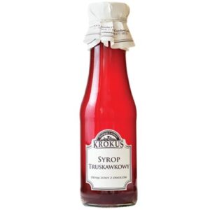 Syrop truskawkowy 355g KROKUS