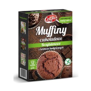 Muffiny Czekoladowe z kremem budyniowym