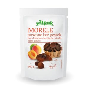 Morele suszone bezsiarkowe 200g WITPAK