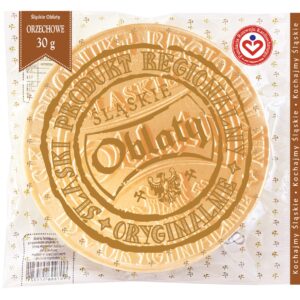 Oblaty orzechowe 30g ŚLĄSKIE OBLATY