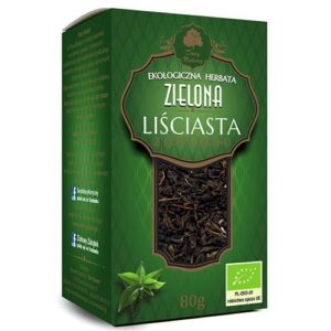 Herbatka Zielona liściasta BIO 80g DARY NATURY