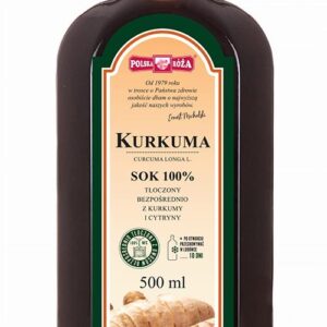 Sok z kurkumy 500ml POLSKA RÓŻA