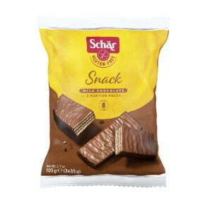 Wafelki w mlecznej czekoladzie bezglutenowe 105g SCHAR