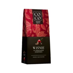 Wiśnie w czekoladzie deserowej 100g COCO