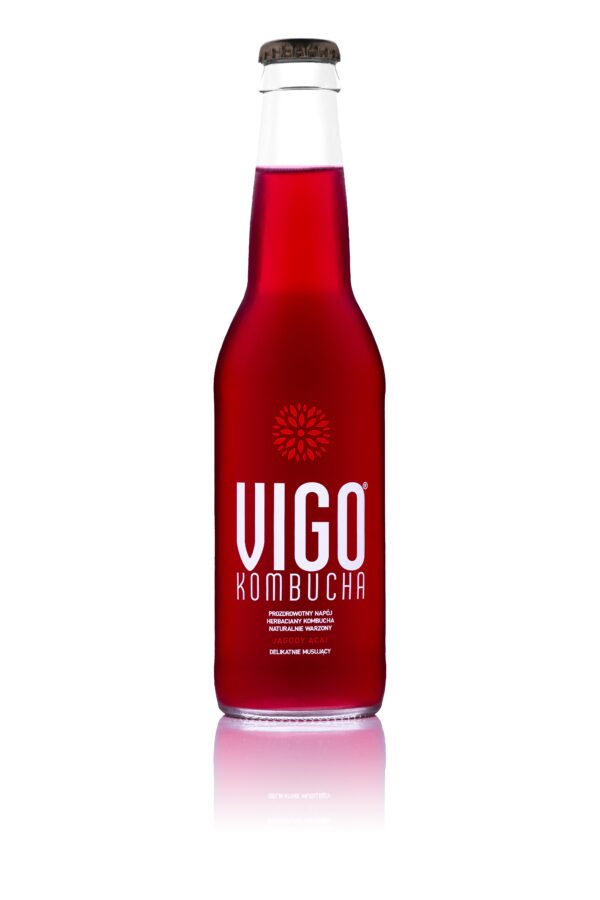 Kombucha Acai 330 ml VIGO - obrazek 2