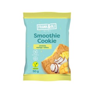 Ciasteczko Smoothie Cookies ananas mango kokos 50g FRANK&OLI