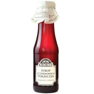 Syrop z czerwonych porzeczek 355g KROKUS