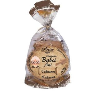 Ciasteczka Babci Ani orkiszowe kakaowe 100g ANIA