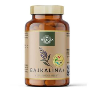 Bajkalina + 60 kapsułek po 150g Tarczyca bajkalska dr Jan Pokrywka RED-OX
