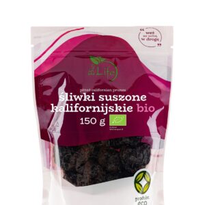 Śliwki kalifornijskie bez pestki BIO 150g BIOLIFE