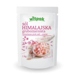 Sól himalajska gruboziarnista 1kg WITPAK