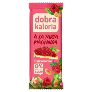 Baton z nerkowców a'la tarta malinowa 35g DOBRA KALORIA