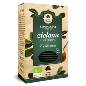 Herbatka Zielona z Yerba Mate BIO 25x2g DARY NATURY