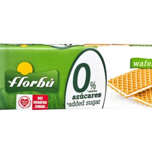 Wafelki nadziewane bez dodatku cukrów 150g FLORBU