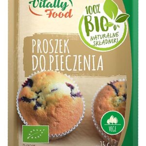 Proszek do pieczenia BIO 15g VITALLY FOOD