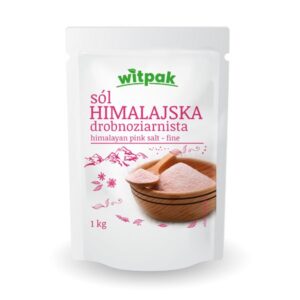 Sól himalajska drobnoziarnista 1 kg WITPAK