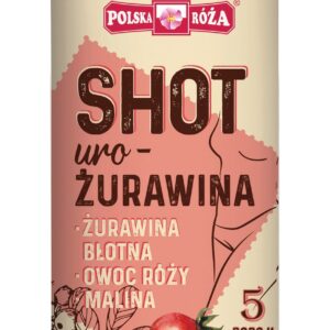 SHOT żurawina, róża, malina 250 ml POLSKA RÓŻA