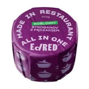 Roślinny stroganov z kaszą pęczak 400g ED RED ALL IN ONE