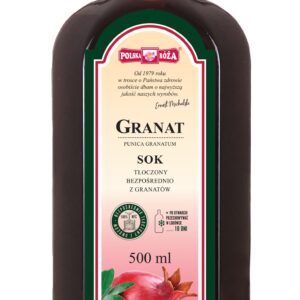 Sok z granatu 100% 500ml  POLSKA RÓŻA