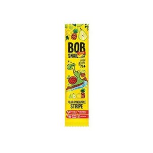 Przekąska gruszka-ananas bez dodatku cukrów 14g BOB SNAIL