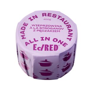 Wieprzowina a la stroganov z kaszą pęczak 400g ED RED ALL IN ONE