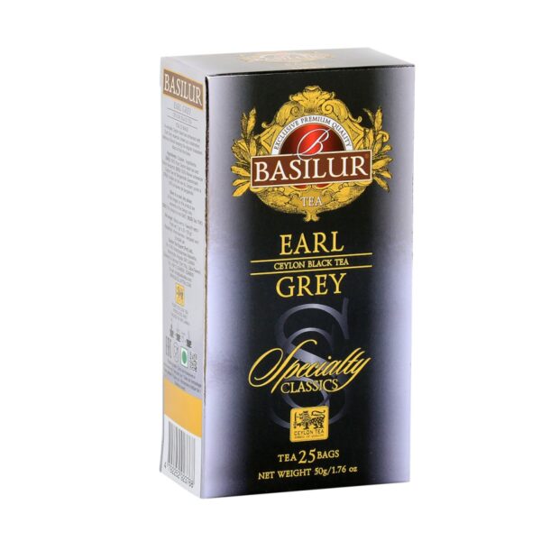 Herbata - Earl Grey saszetka 25x2g BASILUR - obrazek 2