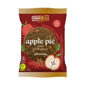 Ciasteczko jabłkowe świąteczne soft Christmas cookie jabłko cynamon 50g FRANK&OLI