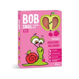 Przekąska jabłko-malina bez dodatku cukrów 60g BOB SNAIL