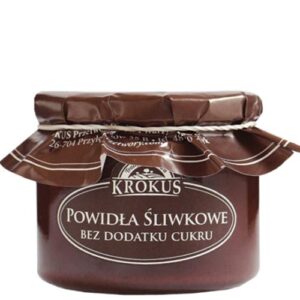 Powidła śliwkowe bez dodatku cukrów 310g KROKUS