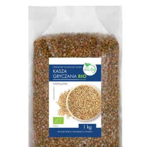 Kasza gryczana niepalona BIO 1kg BIOLIFE