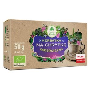Herbatka Na chrypkę BIO 25x2g DARY NATURY