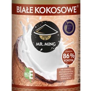 Białe  kokosowe mleczko 17-19% 400ml MR. MING