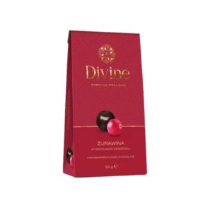 Żurawina w czekoladzie deserowej 50g DIVINE