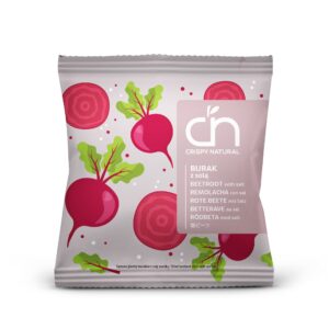 Chipsy  burak z solą 18g CRISPY NATURAL