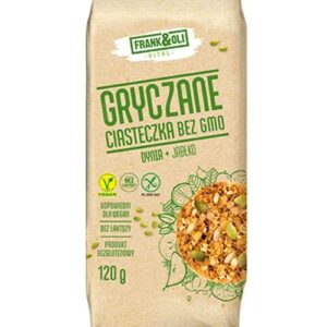 Ciasteczka gryczane dynia, jabłko 120g ZPC BOX