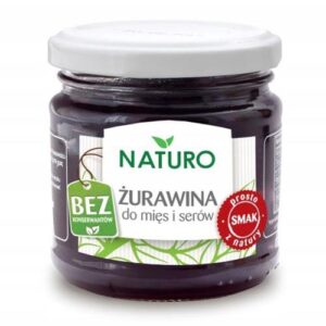 Żurawina do mięs i serów 220g NATURA