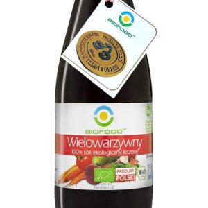 Sok wielowarzywny kiszony BIO 300ml BIOFOOD