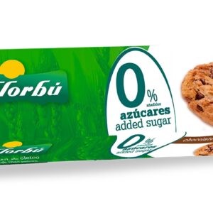 Ciastka z kawałkami czekolady bez dodatku cukrów 120g FLORBU