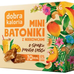 Mini batoniki o smaku mango lassi 102g DOBRA KALORIA