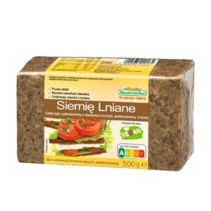 Chleb żytni z siemieniem lnianym 500g BENUS
