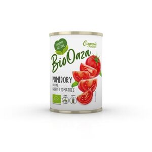 Pomidory krojone konserwowe BIO 400g BIOOAZA