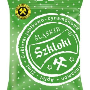 Cukierki szkloki jabłkowo-cynamonowe 80g