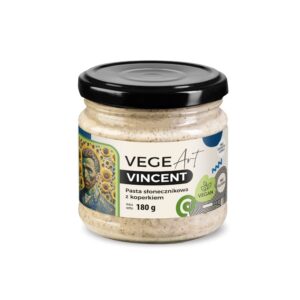 Vincent pasta słonecznikowa z koperkiem180g VEGE ART