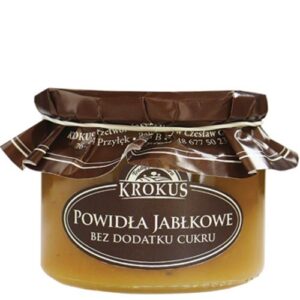Powidła jabłkowe bez dodatku cukrów 310g KROKUS